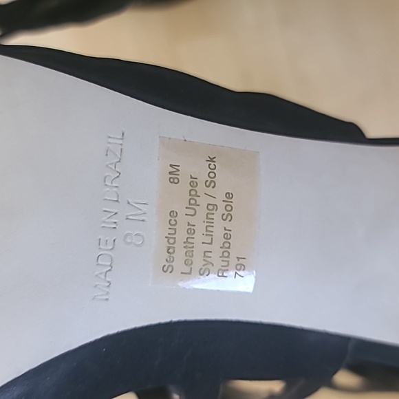 Steve Madden Elegant Ursula Black Suede High Heels Size 8 - Picture 8 of 10